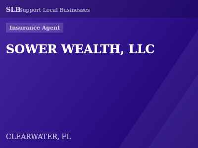 SOWER WEALTH, LLC — Insurance Agent in CLEARWATER, FL