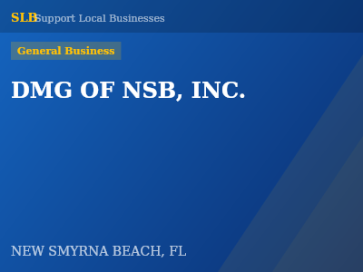 DMG OF NSB, INC. — General Business in NEW SMYRNA BEACH, FL