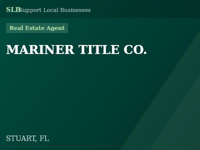 MARINER TITLE CO. — Real Estate Agent in STUART, FL
