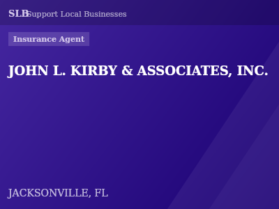 JOHN L. KIRBY & ASSOCIATES, INC. — Insurance Agent in JACKSONVILLE, FL