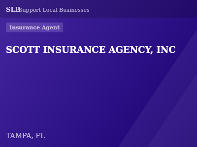 SCOTT INSURANCE AGENCY, INC — Insurance Agent in TAMPA, FL