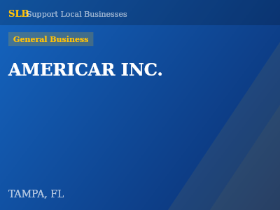 AMERICAR INC. — General Business in TAMPA, FL