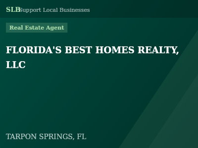 FLORIDA'S BEST HOMES REALTY, LLC — Real Estate Agent in TARPON SPRINGS, FL