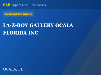 LA-Z-BOY GALLERY OCALA FLORIDA INC. — General Business in OCALA, FL