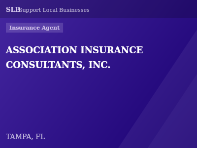 ASSOCIATION INSURANCE CONSULTANTS, INC. — Insurance Agent in TAMPA, FL