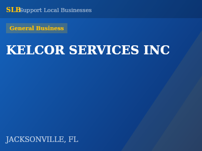 KELCOR SERVICES INC — General Business in JACKSONVILLE, FL