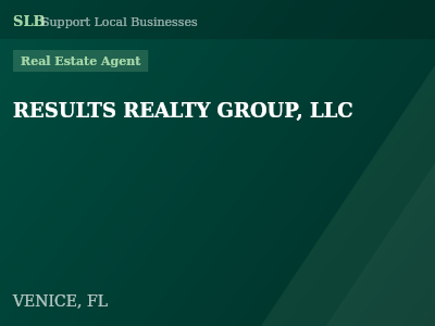 RESULTS REALTY GROUP, LLC — Real Estate Agent in VENICE, FL