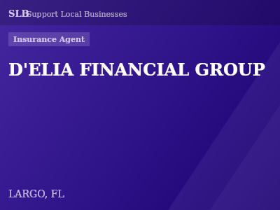D'ELIA FINANCIAL GROUP — Insurance Agent in LARGO, FL