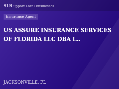 US ASSURE INSURANCE SERVICES OF FLORIDA LLC DBA INSURANCELINK — Insurance Agent in JACKSONVILLE, FL
