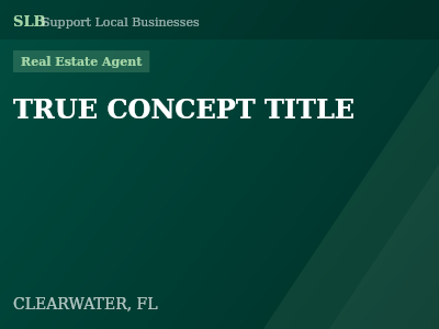 TRUE CONCEPT TITLE — Real Estate Agent in CLEARWATER, FL