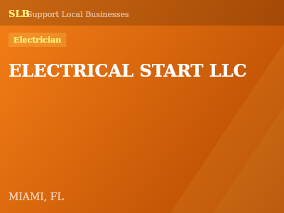 ELECTRICAL START LLC — Electrician in MIAMI, FL