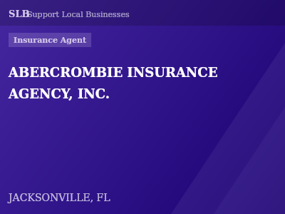 ABERCROMBIE INSURANCE AGENCY, INC. — Insurance Agent in JACKSONVILLE, FL