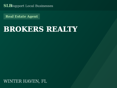 BROKERS REALTY — Real Estate Agent in WINTER HAVEN, FL
