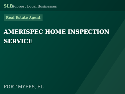 AMERISPEC HOME INSPECTION SERVICE — Real Estate Agent in FORT MYERS, FL