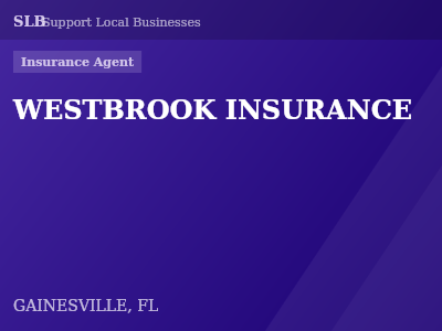 WESTBROOK INSURANCE — Insurance Agent in GAINESVILLE, FL