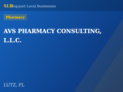 AVS PHARMACY CONSULTING, L.L.C. — Pharmacy in LUTZ, FL