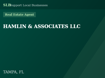 HAMLIN & ASSOCIATES LLC — Real Estate Agent in TAMPA, FL