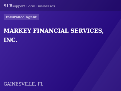 MARKEY FINANCIAL SERVICES, INC. — Insurance Agent in GAINESVILLE, FL