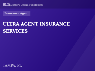 ULTRA AGENT INSURANCE SERVICES — Insurance Agent in TAMPA, FL