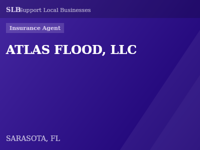 ATLAS FLOOD, LLC — Insurance Agent in SARASOTA, FL