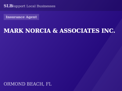 MARK NORCIA & ASSOCIATES INC. — Insurance Agent in ORMOND BEACH, FL