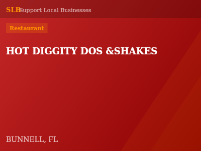 HOT DIGGITY DOS &SHAKES — Restaurant in BUNNELL, FL