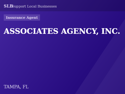 ASSOCIATES AGENCY, INC. — Insurance Agent in TAMPA, FL