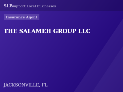 THE SALAMEH GROUP LLC — Insurance Agent in JACKSONVILLE, FL