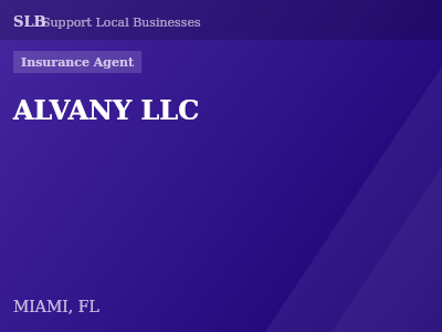 ALVANY LLC — Insurance Agent in MIAMI, FL