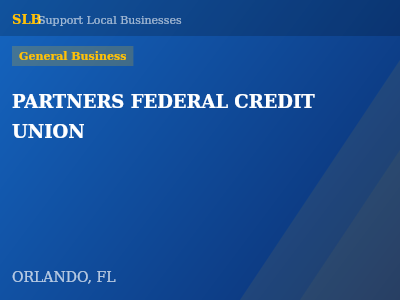 PARTNERS FEDERAL CREDIT UNION — General Business in ORLANDO, FL