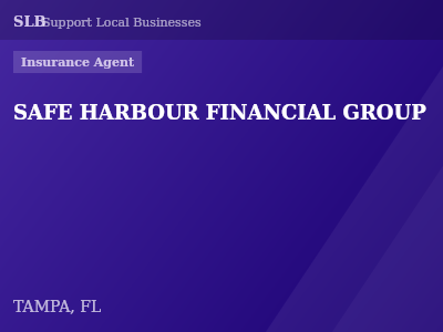 SAFE HARBOUR FINANCIAL GROUP — Insurance Agent in TAMPA, FL