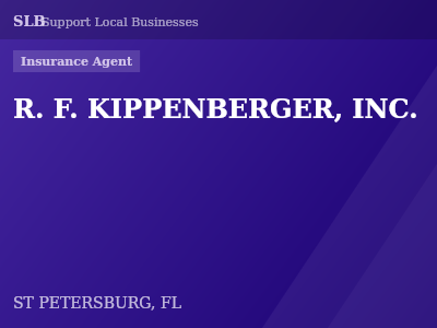 R. F. KIPPENBERGER, INC. — Insurance Agent in ST PETERSBURG, FL