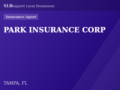 PARK INSURANCE CORP — Insurance Agent in TAMPA, FL