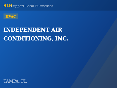 INDEPENDENT AIR CONDITIONING, INC. — HVAC in TAMPA, FL