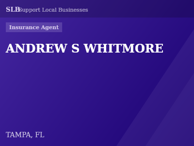 ANDREW S WHITMORE — Insurance Agent in TAMPA, FL