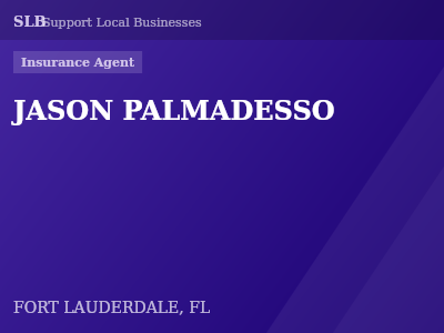 JASON PALMADESSO — Insurance Agent in FORT LAUDERDALE, FL