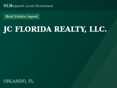 JC FLORIDA REALTY, LLC. — Real Estate Agent in ORLANDO, FL