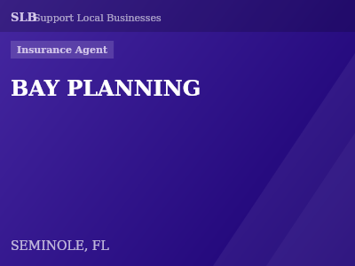 BAY PLANNING — Insurance Agent in SEMINOLE, FL