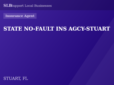 STATE NO-FAULT INS AGCY-STUART — Insurance Agent in STUART, FL