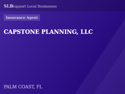 CAPSTONE PLANNING, LLC — Insurance Agent in PALM COAST, FL