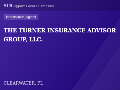 THE TURNER INSURANCE ADVISOR GROUP, LLC. — Insurance Agent in CLEARWATER, FL
