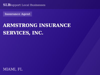 ARMSTRONG INSURANCE SERVICES, INC. — Insurance Agent in MIAMI, FL