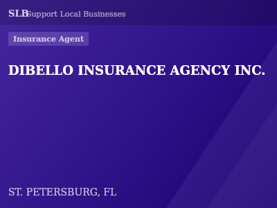 DIBELLO INSURANCE AGENCY INC. — Insurance Agent in ST. PETERSBURG, FL