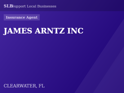 JAMES ARNTZ INC — Insurance Agent in CLEARWATER, FL