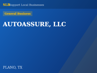 AUTOASSURE, LLC — General Business in PLANO, TX