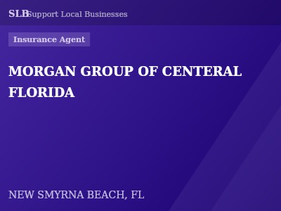 MORGAN GROUP OF CENTERAL FLORIDA — Insurance Agent in NEW SMYRNA BEACH, FL