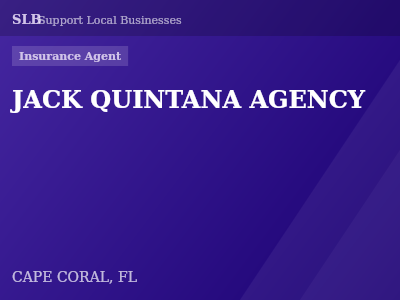 JACK QUINTANA AGENCY — Insurance Agent in CAPE CORAL, FL