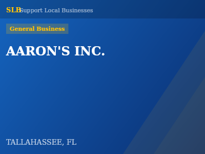 AARON'S INC. — General Business in TALLAHASSEE, FL
