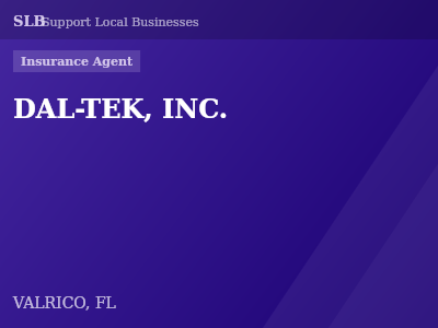 DAL-TEK, INC. — Insurance Agent in VALRICO, FL