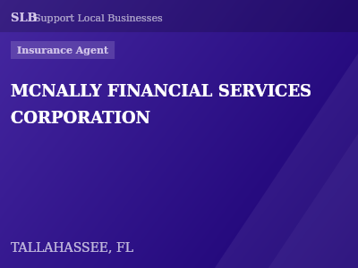 MCNALLY FINANCIAL SERVICES CORPORATION — Insurance Agent in TALLAHASSEE, FL